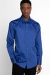 Modern Slim Fit Pamuk Saten Premium Seri Erkek Gömlek