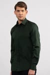Modern Slim Fit Koton Saten Premium Seri Erkek Gömlek