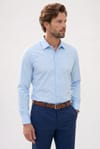 Modern Slim Fit Pamuk Saten Premium Seri Erkek Gömlek