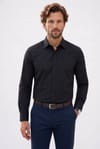 Modern Slim Fit Pamuklu Kolay Ütü Armürlü Erkek Gömlek