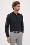 Modern Slim Fit Pamuklu Kolay Ütü Armürlü Erkek Gömlek