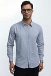 Modern Slim Fit Pamuklu Kolay Ütü Armürlü Erkek Gömlek