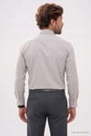 Modern Slim Fit Pamuklu Kolay Ütü Armürlü Erkek Gömlek