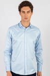 Modern Slim Fit Dar Kesim Düz Erkek Gömlek