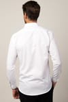 Modern Slim Fit Dar Kesim Armürlü Erkek Gömlek