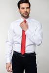 MODERN FIT LONG SLV COTTON SATIN   GÖMLEK EXCLUSIVE - PLAIN
