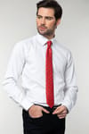 MODERN FIT LONG SLV COTTON SATIN   GÖMLEK EXCLUSIVE - PLAIN
