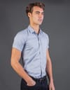 MODERN FIT SHORT SLV TEXTURE 90/1   GÖMLEK SLIM FIT SUMMER SEASON
