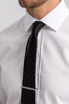 Modern Slim Fit Çift Manşet Erkek Gömlek