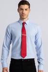 Modern Slim Fit Dar Kesim Armürlü Erkek Gömlek