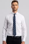 Modern Slim Fit Dar Kesim Armürlü Erkek Gömlek