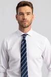 Modern Slim Fit Dar Kesim Armürlü Erkek Gömlek