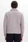 Erkek Slim Fit Dar Kesim Çift Cepli Çıtçıt Kapamalı Taş Mont