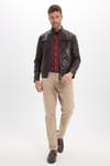 JACKET LEATHER AYEW MONT CEKET