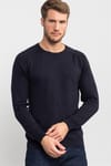 NEW SWEATER COTTON CREW NECK PLAIN   KAZAK SWEATER