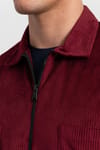 OVERSHIRT  LONG SLV VELVET  LACCO   GÖMLEK SLIM FIT WINTER SEASON