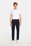 Erkek Regular Fit Rahat Kesim Kanvas Lacivert Pantolon