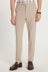 Erkek Slim Fit Dar Kesim Chino Yandan Cepli Pamuklu Taş Pantolon