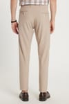 Erkek Slim Fit Dar Kesim Chino Yandan Cepli Pamuklu Taş Pantolon