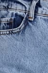 KADIN YAN CEPLİ BAGGY DENIM  20493 ZR PANTOLON