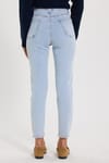 KADIN LİKRALI MOM 1001 DENIM PANTOLON