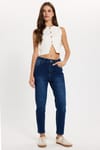 KADIN LİKRALI MOM 1001 DENIM PANTOLON