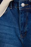 KADIN DÜŞÜK BEL GENİŞ PAÇA 827  DENIM PANTOLON