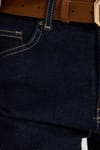 KADIN LİKRALI KEMERLİ 26171  DENIM PANTOLON