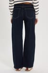 KADIN LİKRALI KEMERLİ 26171  DENIM PANTOLON