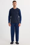 HOMEWEAR ERKEK PİJAMA TAKIMI  INTERLOK