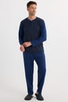 HOMEWEAR ERKEK PİJAMA TAKIMI  INTERLOK