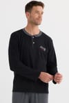 HOMEWEAR ERKEK PİJAMA TAKIMI  INTERLOK