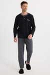 HOMEWEAR ERKEK PİJAMA TAKIMI  INTERLOK
