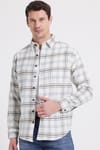 Erkek Relax Fit Rahat Kesim Kışlık Kareli Oduncu Gömlek