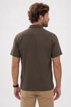 RELAX FIT SHORT SLV STRIPE LIYOS GÖMLEK