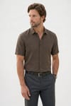 RELAX FIT SHORT SLV STRIPE LIYOS GÖMLEK