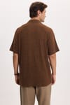 RELAX FIT KNITTED SHORT SLV MANE GÖMLEK