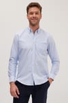 REGULAR FIT LONG SLV PREMIUM OXFORD  GÖMLEK