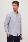 REGULAR FIT LONG SLV PREMIUM OXFORD  GÖMLEK