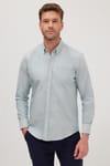 REGULAR FIT LONG SLV PREMIUM OXFORD  GÖMLEK
