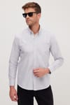 REGULAR FIT LONG SLV PREMIUM STRIPE  GÖMLEK