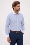 REGULAR FIT LONG SLV STRIPE PADE GÖMLEK