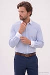 REGULAR FIT LONG SLV STRIPE PADE GÖMLEK