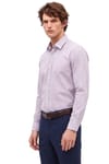 REGULAR FIT LONG SLV STRIPE STN GÖMLEK