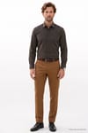 REGULAR FIT LONG SLV STRIPE STN GÖMLEK