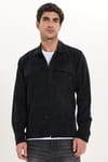 REGULAR FIT LONG SLV SUEDE PLAIN UNTE GÖMLEK CEKET