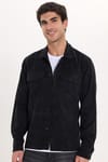 REGULAR FIT LONG SLV SUEDE PLAIN UNTE GÖMLEK CEKET