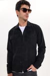 REGULAR FIT LONG SLV SUEDE PLAIN UNTE GÖMLEK CEKET