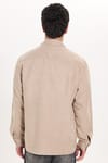 REGULAR FIT LONG SLV SUEDE PLAIN UNTE GÖMLEK CEKET