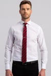 Slim Fit Dar Kesim Düz Erkek Gömlek